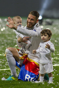 Real Madrid UEFA Champions League Siegesfeierin Madrid