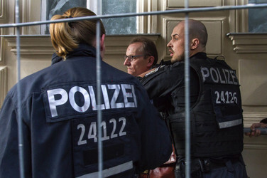 Farbbeutel Attacke auf Klaus Rösler, Berlin