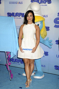 Präsentation der 'Small Smurfs Big Goal' Kampagne in New York