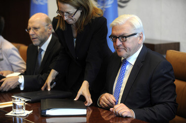 Frank-Walter Steinmeier bei der UN, New York