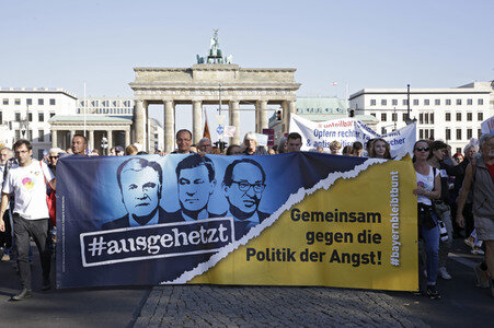 Demonstration 'Unteilbar' in Berlin