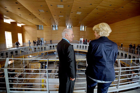Barenboim-Said-Akademie im Magazin der Staatsoper in Berlin
