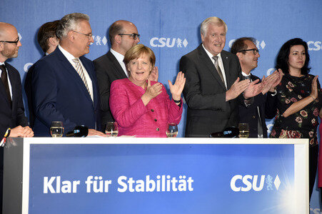Wahlkampfveranstaltung der CSU in München