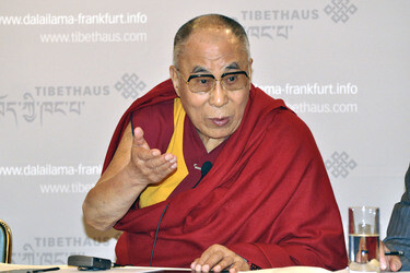 Dalai Lama Pressekonferenz , Frankfurt