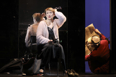 Theaterprobe 'Glückliche Tage' in Berlin