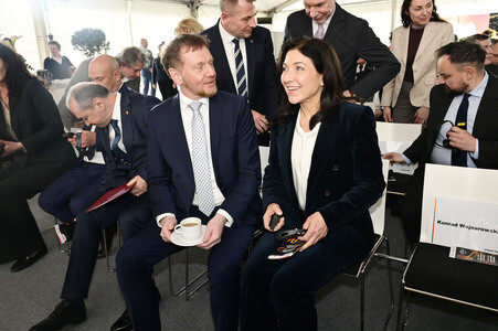 Feierlicher Spatenstich des Projekts 'United Heat' in Görlitz