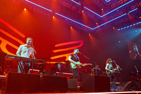Konzert von Mumford & Sons in Hamburg