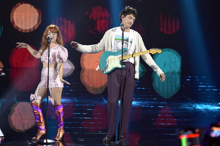 TV-Show 'Sanremo Top' in Rom