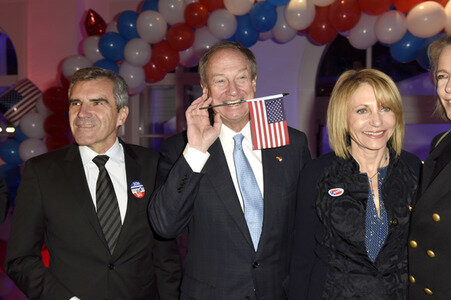 Wahlparty zur US-Wahlnacht 2016 in Berlin