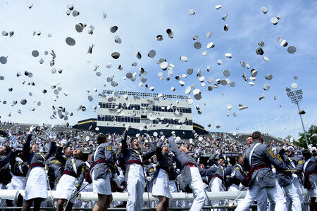Militärakademie Graduierung 2018 in West Point