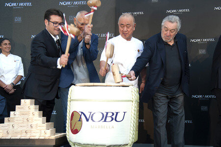 Hoteleröffnung mit Robert de Niro in Marbella