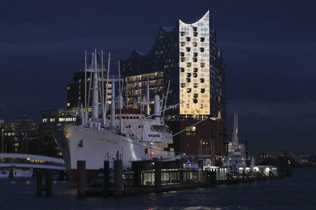 Die Elbphilharmonie in Hamburg