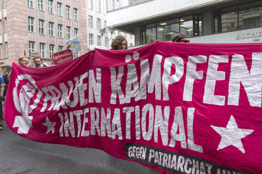 Gegendemonstration zum 'Marsch für das Leben', Berlin