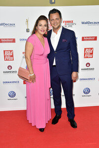 Goldene Bild der Frau 2018 in Hamburg