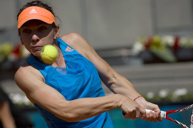 Tennis Mutua Madrid Open Match Simona Halep vs. Petra Kvitova, Madrid