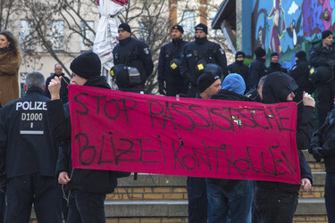 Kiff-In-Aktion im Görlitzer Park, Berlin