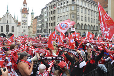 Meisterfeier des FC Bayern München
