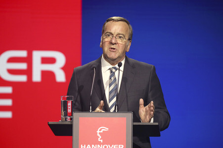 Bühnenpräsentation auf der Hannnover Messe 2026