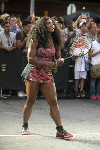 Nike Street Tennis Event in New York