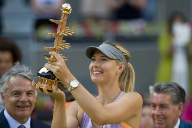 Tennis Mutua Madrid Open Match Simona Halep vs. Maria Sharapova, Madrid