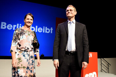 Wahlabend der SPD in Berlin