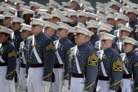 Militärakademie Graduierung 2018 in West Point