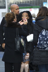 Chantelle Brown-Young Photocall, Fashion Week Madrid