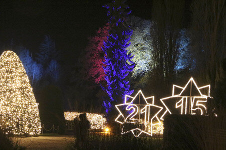 Eröffnung des Christmas Garden 2017 in Berlin