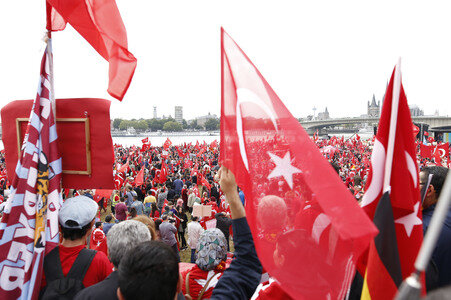 Erdogan-Demo in Köln