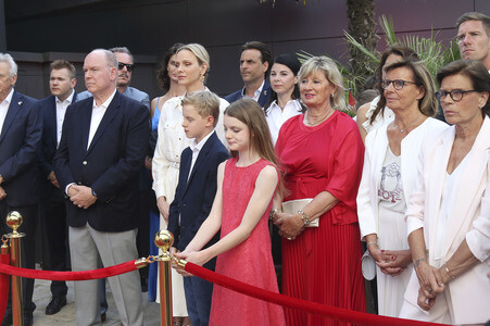 Einweihung des Themenbereichs Monaco mit Fürst Albert II. im Europa-Park in Rust