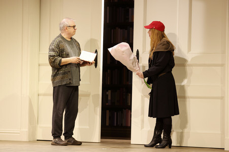 Theaterprobe 'Sophia oder Das Ende der Humanisten' in Berlin