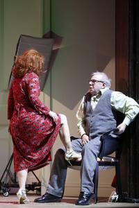 Theaterprobe 'Sophia oder Das Ende der Humanisten' in Berlin