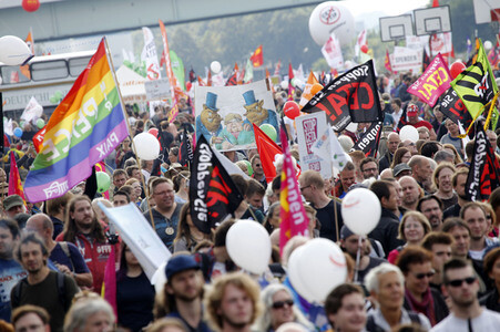 Demo gegen TTIP und Ceta in Köln