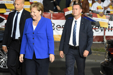 TV-Duell der Spitzenkandidaten zur Bundestagswahl 2017 in Berlin