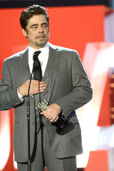 Donostia Award für Benicio Del Toro, San Sebastian Film Festival 2014