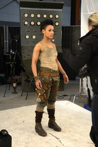 Dreharbeiten zu 'Iron Sky: The Coming Race' in Lint