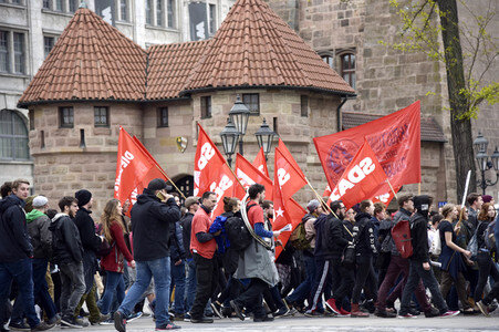 1. Mai Demo in Nürnberg