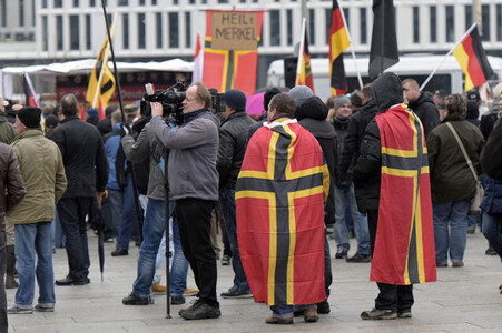 'Merkel muss weg' Demo in Berlin