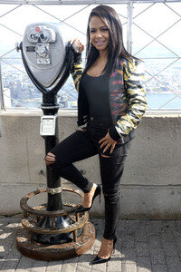 Photocall mit Christina Milian in New York