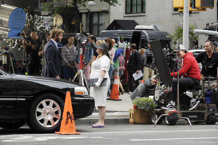 Filmdreharbeiten 'Isn't it Romantic' in New York