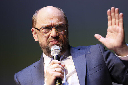 Martin Schulz zu Gast bei 'BRIGITTE Live' in Berlin