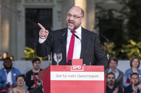 Wahlkampfveranstaltung mit Martin Schulz in Berlin