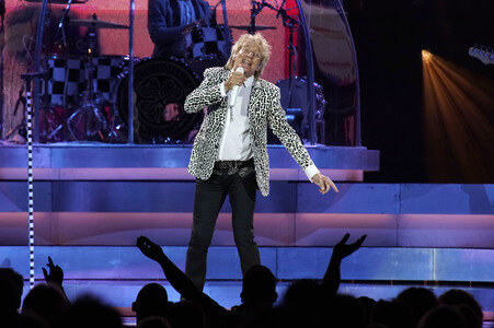 Konzert von Rod Stewart in Berlin