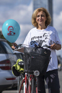 Demonstration für die Freilassung von Deniz Yücel in Berlin