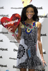Chantelle Brown-Young Photocall, Fashion Week Madrid
