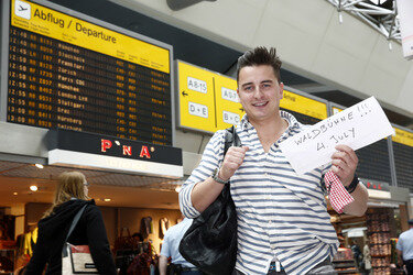 Andreas Gabalier Fototermin, Berlin