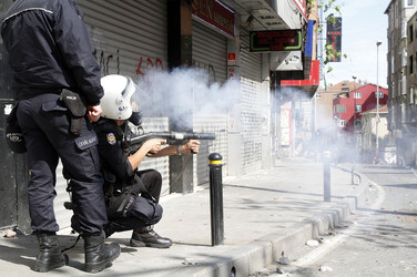 Maidemonstration in Istanbul