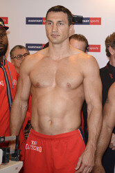 Wiegen zum Kampf Klitschko vs. Leapi, Mülheim an der Ruhr