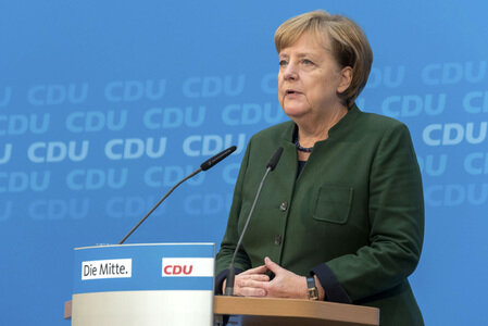 Pressekonferenz zur Sitzung des CDU-Bundesvorstands in Berlin