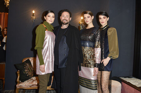 Marcel Ostertag Fashion Show auf der Berlin Fashion Week Autumn/Winter 2018